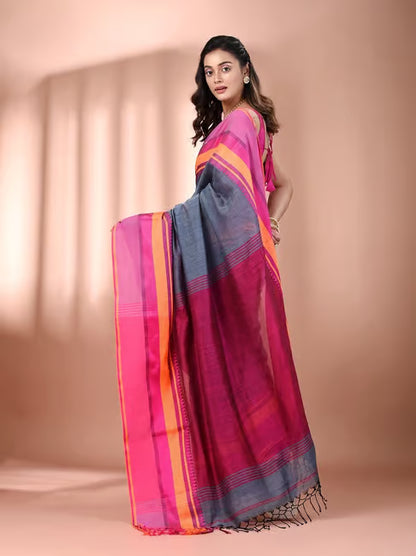 gray colour new saree for women