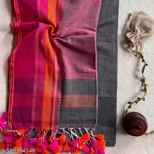 gray colour new saree for women