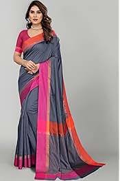 gray colour new saree for women
